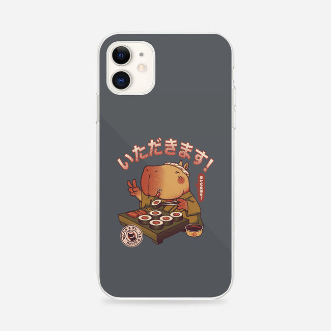 Sushi Chef Cute Capybara-iPhone-Snap-Phone Case-tobefonseca