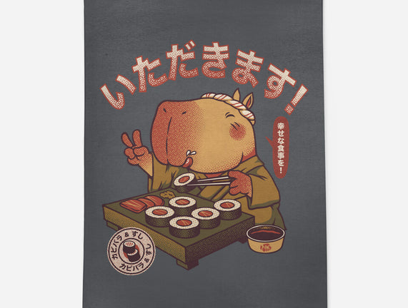 Sushi Chef Cute Capybara