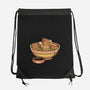 Capybara Cute Ramen-None-Drawstring-Bag-tobefonseca