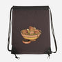 Capybara Cute Ramen-None-Drawstring-Bag-tobefonseca