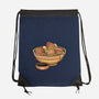 Capybara Cute Ramen-None-Drawstring-Bag-tobefonseca