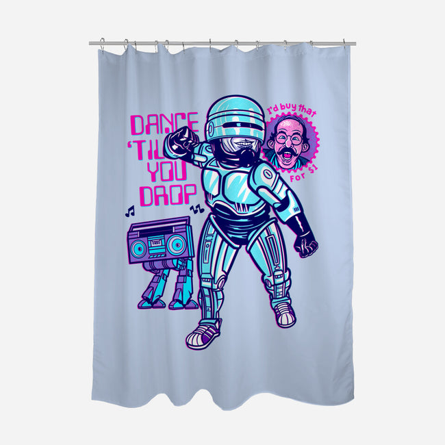 Dance Til You Drop-None-Polyester-Shower Curtain-Gimetzco!