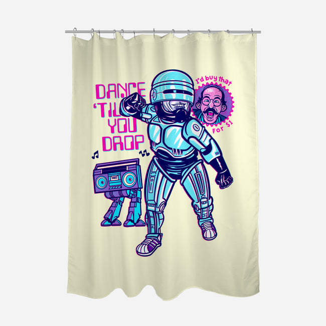 Dance Til You Drop-None-Polyester-Shower Curtain-Gimetzco!