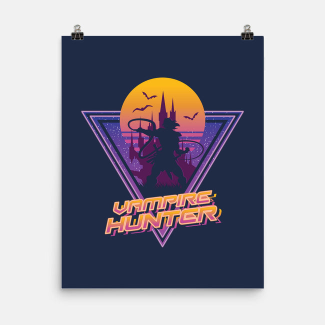 Neon Vampire Hunter-None-Matte-Poster-jrberger