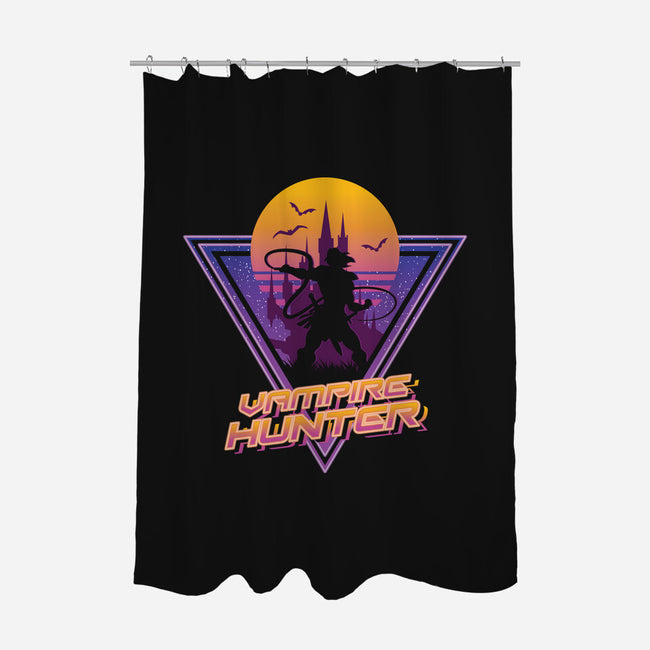 Neon Vampire Hunter-None-Polyester-Shower Curtain-jrberger