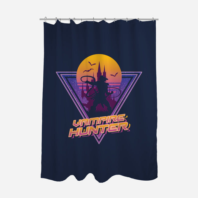 Neon Vampire Hunter-None-Polyester-Shower Curtain-jrberger