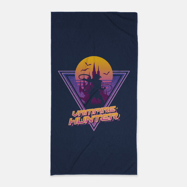 Neon Vampire Hunter-None-Beach-Towel-jrberger