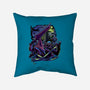 Duel Of Titans-None-Removable Cover-Throw Pillow-Diego Oliver