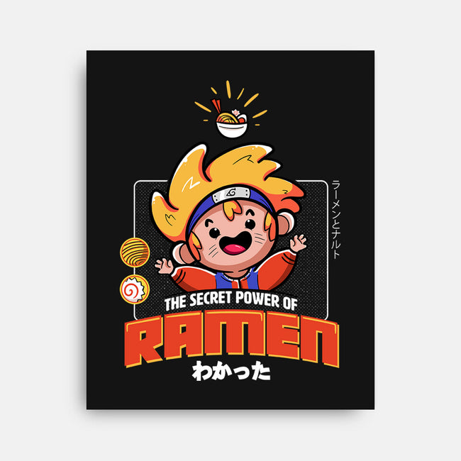 The Secret Power Of Ramen-None-Stretched-Canvas-Ca Mask