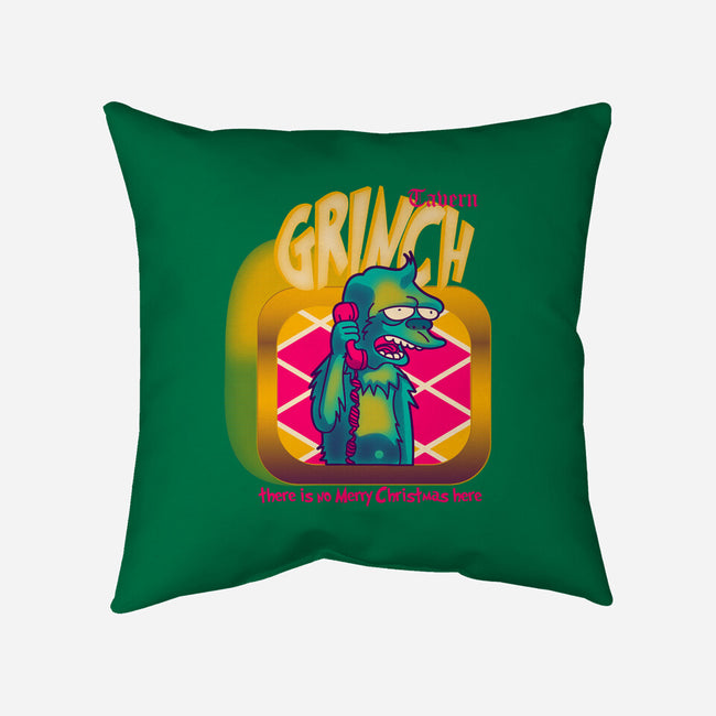 Grinch Tabern-None-Removable Cover-Throw Pillow-Samuel