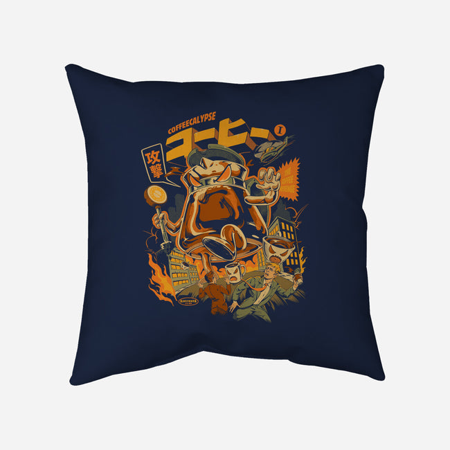 Coffecalypse-None-Non-Removable Cover w Insert-Throw Pillow-ilustrata