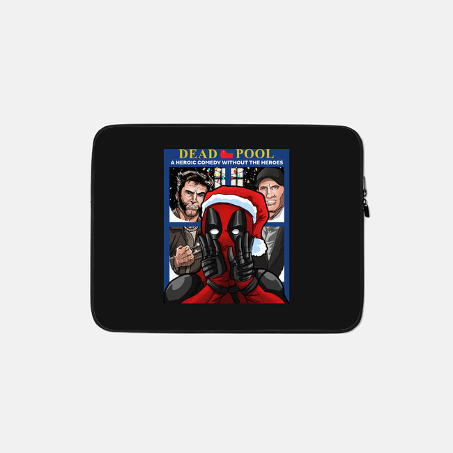 Mr Pool Alone-None-Zippered-Laptop Sleeve-Diego Oliver