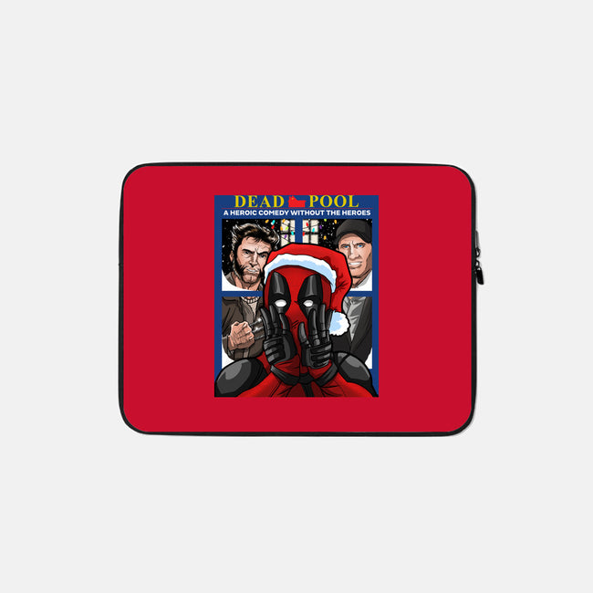 Mr Pool Alone-None-Zippered-Laptop Sleeve-Diego Oliver