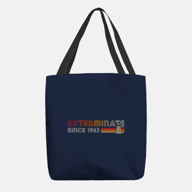 Exterminate Since 1963-None-Basic Tote-Bag-DrMonekers