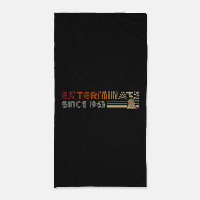 Exterminate Since 1963-None-Beach-Towel-DrMonekers