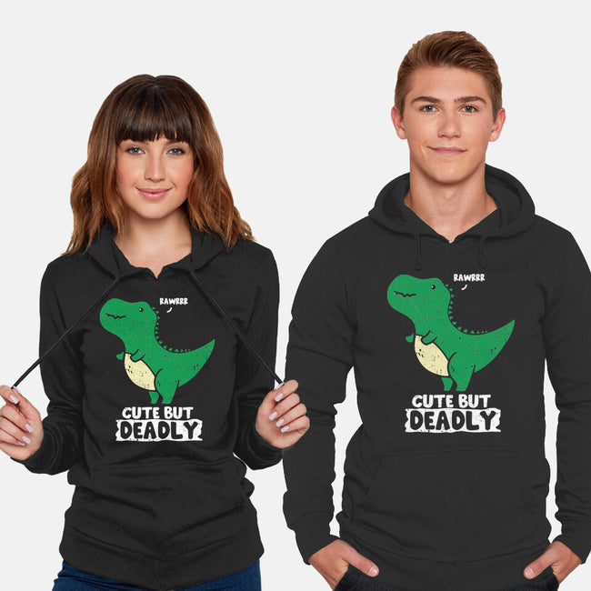 Cute But Deadly T-Rex-Unisex-Pullover-Sweatshirt-turborat14