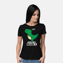 Cute But Deadly T-Rex-Womens-Basic-Tee-turborat14