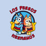 Los Perros Hermanos-None-Removable Cover-Throw Pillow-Raffiti