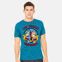 Los Perros Hermanos-Mens-Heavyweight-Tee-Raffiti