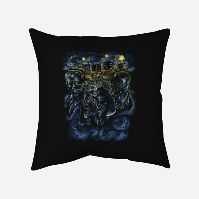 Starry Club-None-Removable Cover-Throw Pillow-zascanauta