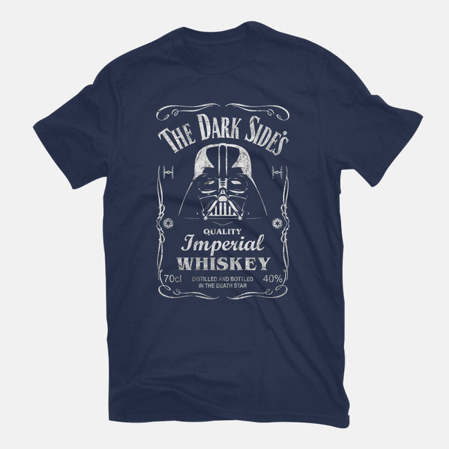 The Dark Side's Whiskey-Womens-Fitted-Tee-NMdesign