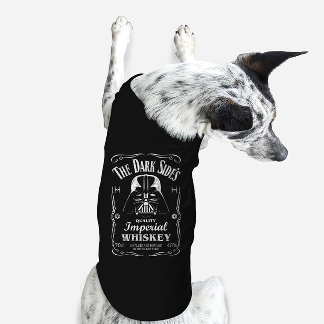 The Dark Side's Whiskey-Dog-Basic-Pet Tank-NMdesign