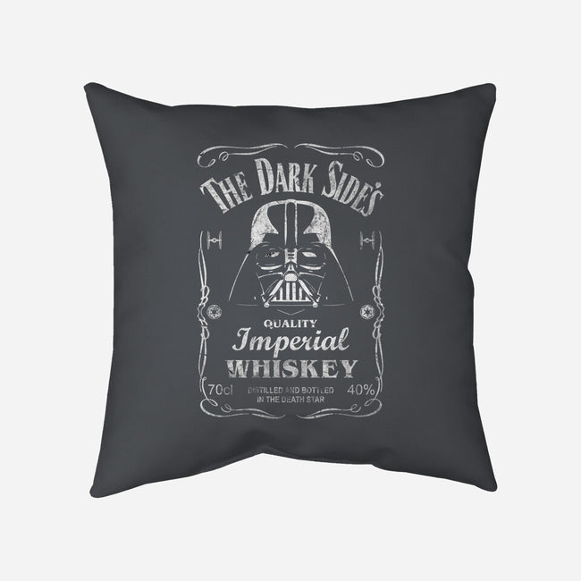 The Dark Side's Whiskey-None-Non-Removable Cover w Insert-Throw Pillow-NMdesign