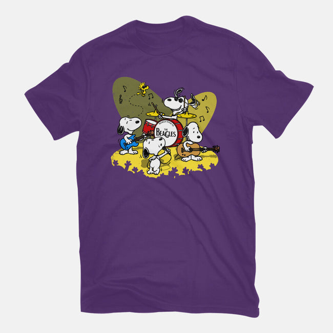The Beagles-Womens-Fitted-Tee-drbutler