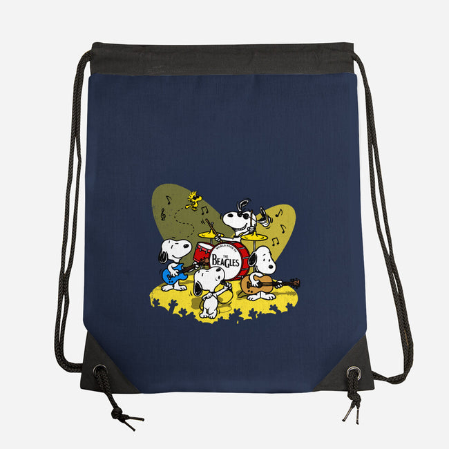 The Beagles-None-Drawstring-Bag-drbutler