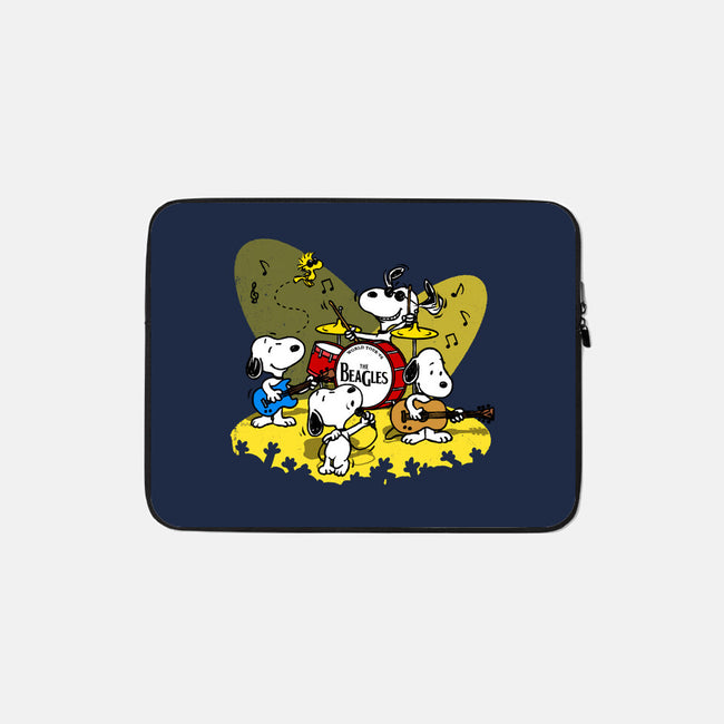 The Beagles-None-Zippered-Laptop Sleeve-drbutler
