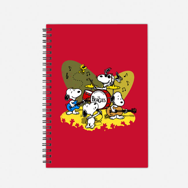 The Beagles-None-Dot Grid-Notebook-drbutler