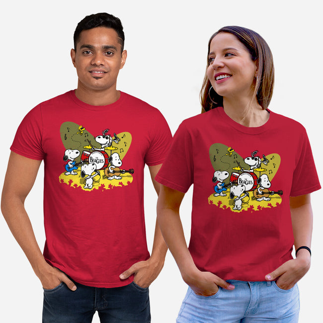 The Beagles-Unisex-Basic-Tee-drbutler