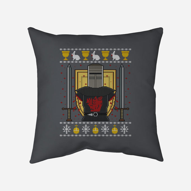 The Holiday Grail-None-Non-Removable Cover w Insert-Throw Pillow-drbutler