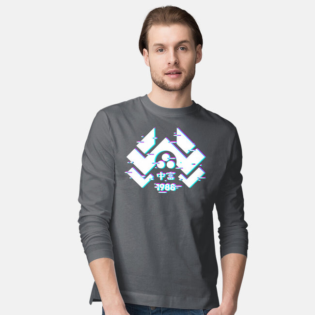 Glitch Nakatomi-Mens-Long Sleeved-Tee-spoilerinc