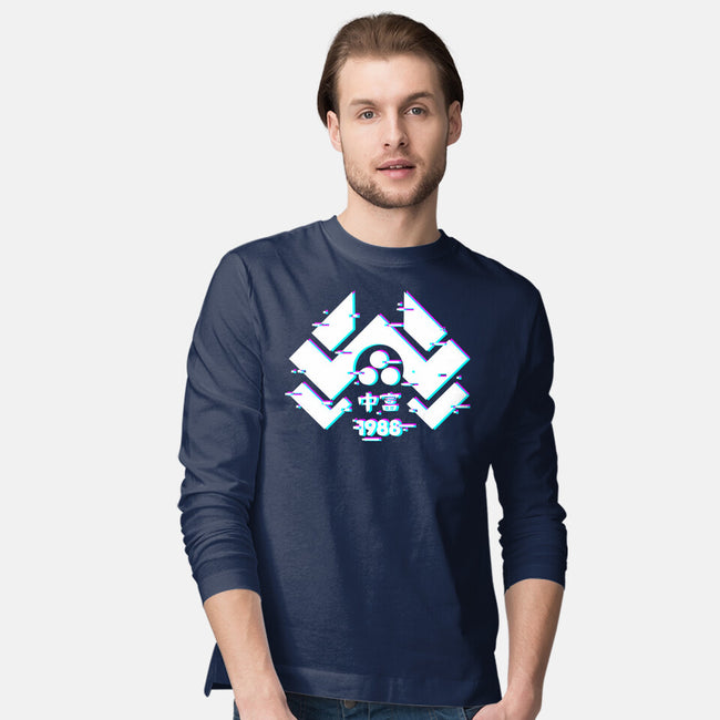 Glitch Nakatomi-Mens-Long Sleeved-Tee-spoilerinc