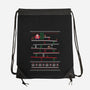 Arcade Climber Christmas-None-Drawstring-Bag-WhosTonyRamos