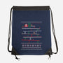 Arcade Climber Christmas-None-Drawstring-Bag-WhosTonyRamos