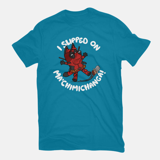 BlueyPool's Chimichanga-Womens-Fitted-Tee-Artist Davee Bee