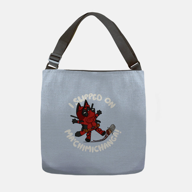 BlueyPool's Chimichanga-None-Adjustable Tote-Bag-Artist Davee Bee