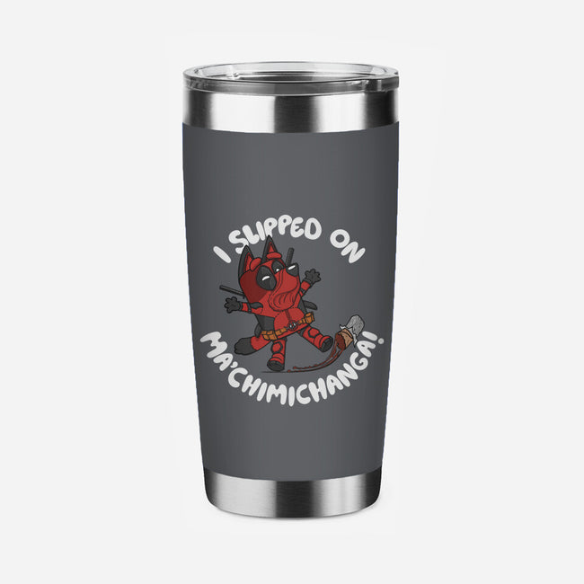 BlueyPool's Chimichanga-None-Stainless Steel Tumbler-Drinkware-Artist Davee Bee