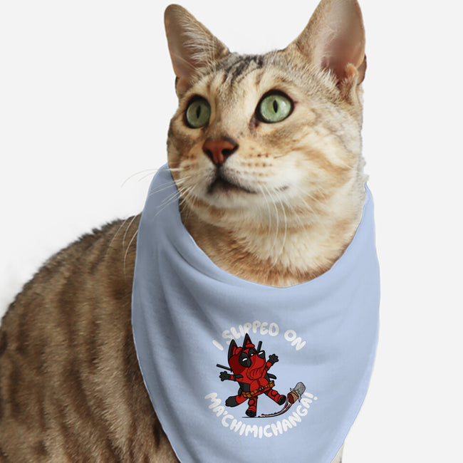 BlueyPool's Chimichanga-Cat-Bandana-Pet Collar-Artist Davee Bee