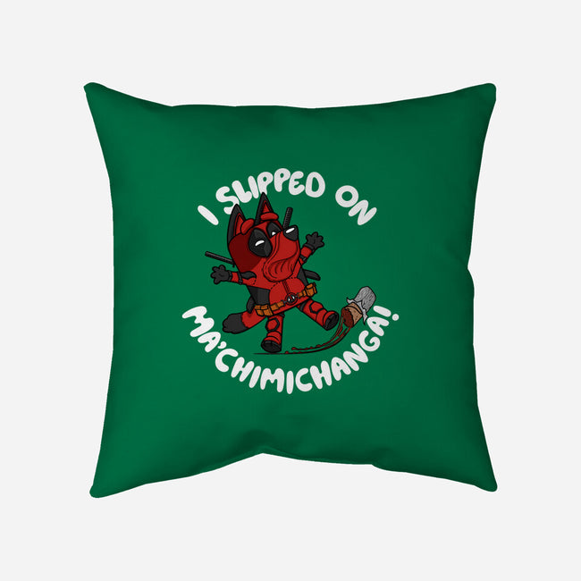 BlueyPool's Chimichanga-None-Removable Cover w Insert-Throw Pillow-Artist Davee Bee