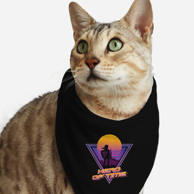 Neon Hero Of Time-Cat-Bandana-Pet Collar-jrberger