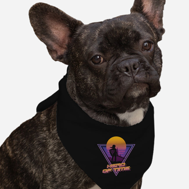 Neon Hero Of Time-Dog-Bandana-Pet Collar-jrberger