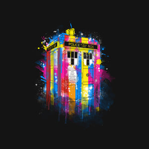 Rainbow Tardis