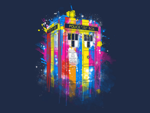 Rainbow Tardis