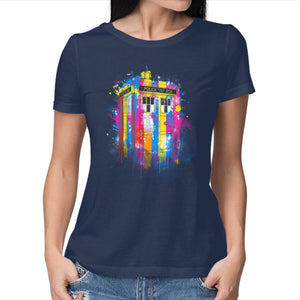 Rainbow Tardis