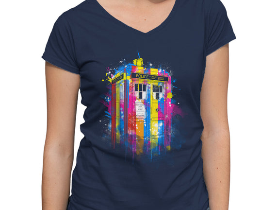 Rainbow Tardis