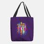 Rainbow Tardis-None-Basic Tote-Bag-kharmazero