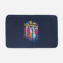 Rainbow Tardis-None-Memory Foam-Bath Mat-kharmazero